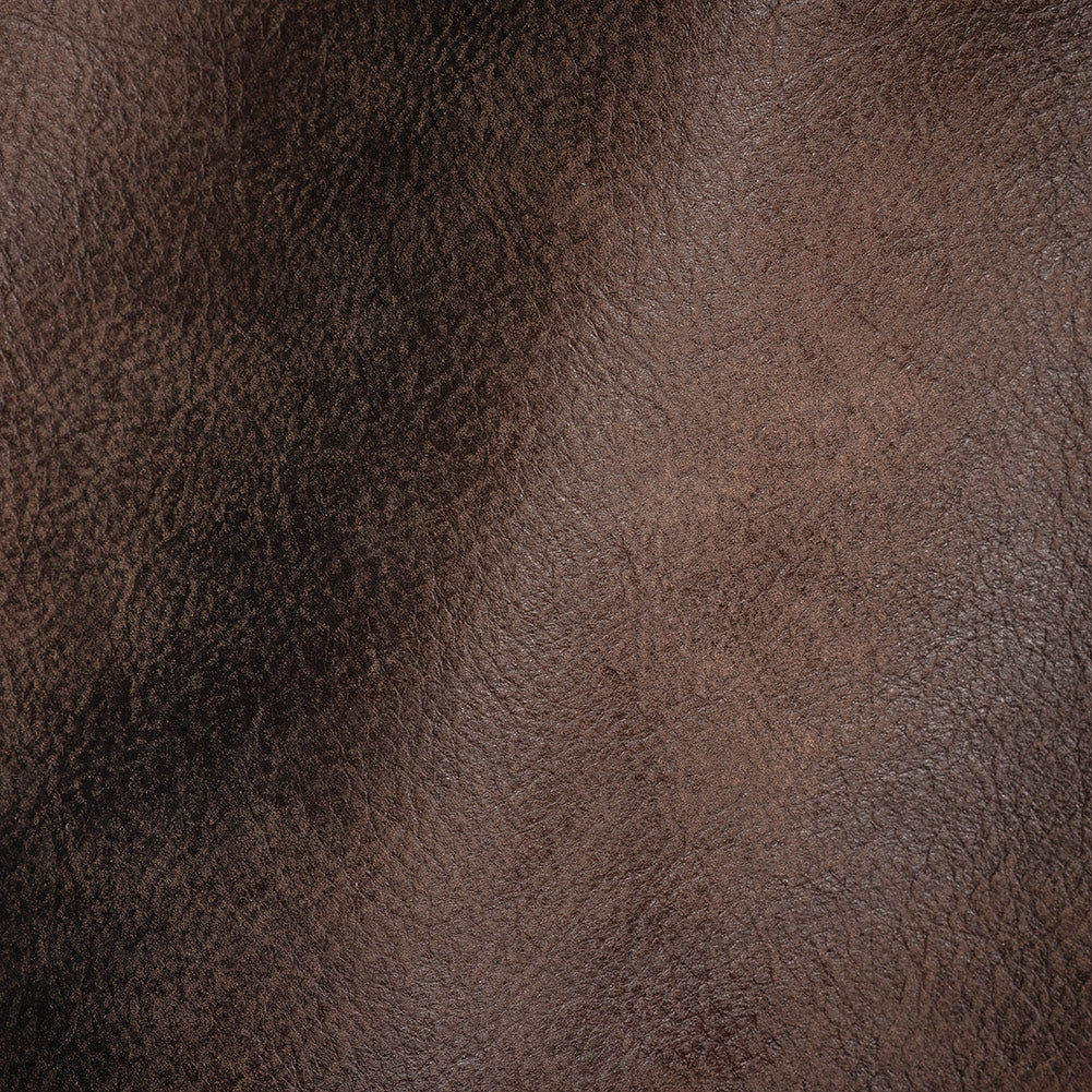 Sherry Italian Chocolate Aniline Dyed Distressed Top Grain Cow Leather Hide - Joann Fabrics