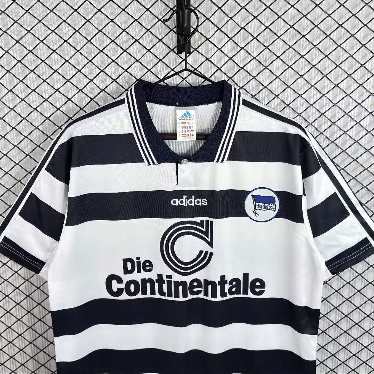 Retro Hertha BSC 1998-99 Home Jersey - UnitedFutballJersey