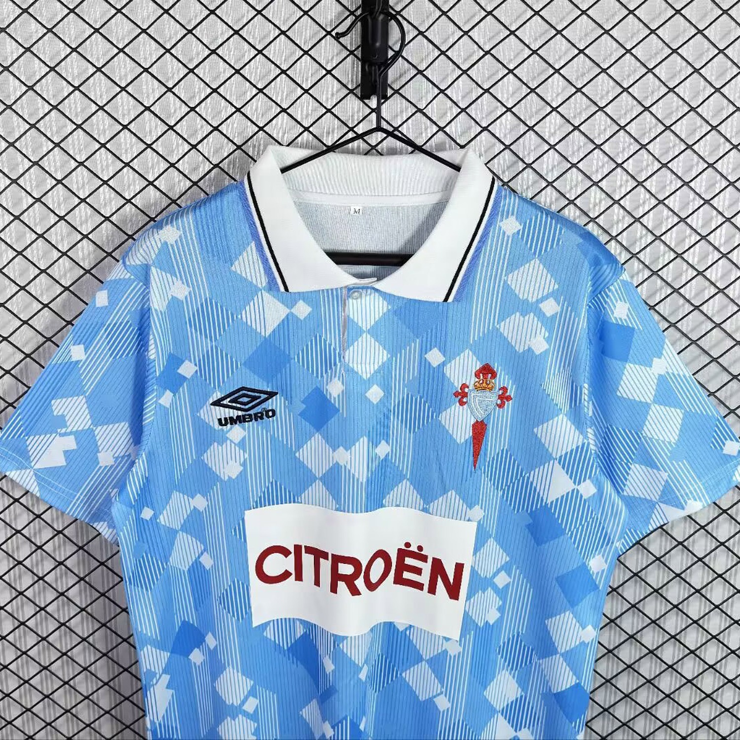 Retro Celta Vigo 1992-93 Home Sky Blue Jersey - UnitedFutballJersey