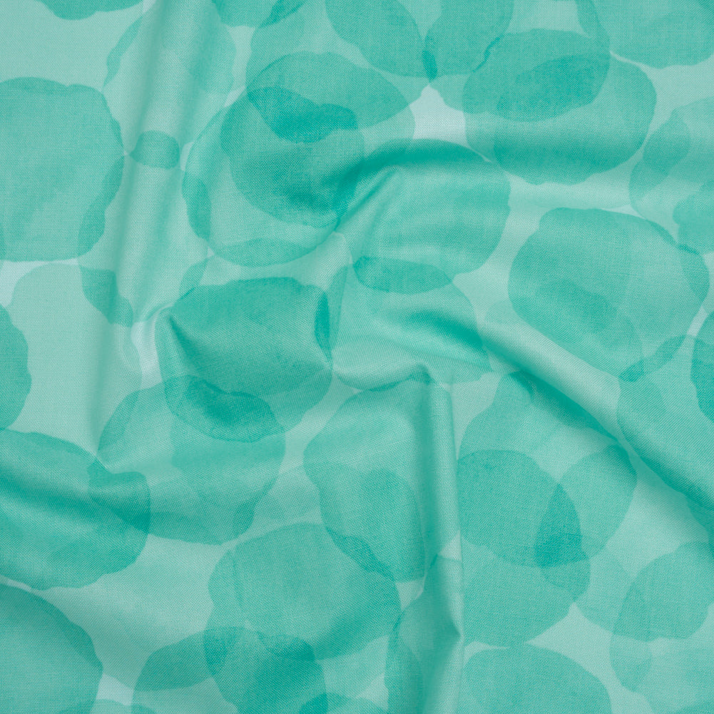 Printed Quilting Cotton by Patrick Lose for Northcott - Sea Spray Juicy Watercolor Circles - Tonal Trios Collection - Joann Fabrics