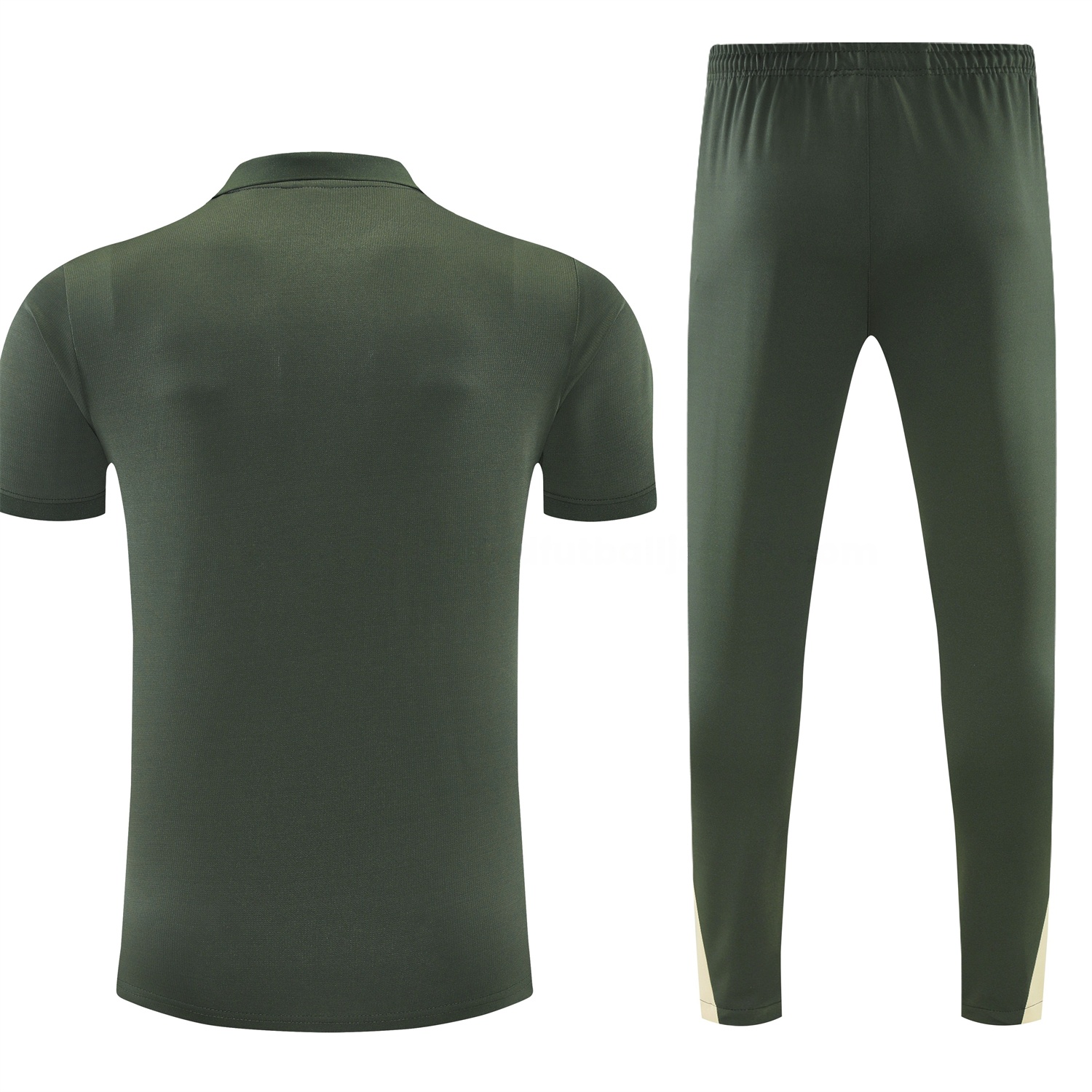 C.H.E.L.S.E.A 25-26 POLO Short-Sleeve Training Set - Dark Green Top and Pants - UnitedFutballJersey