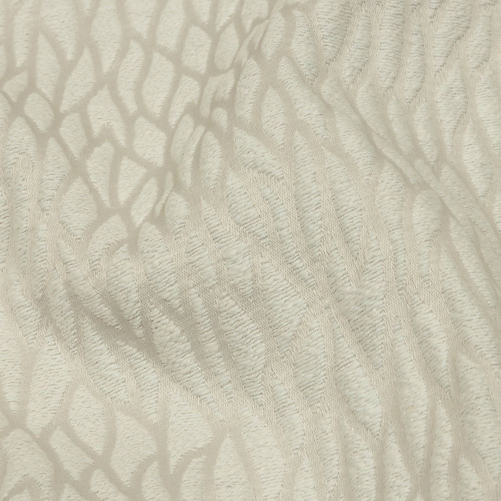 Recycled Polyester Drapery Jacquard - Pearl Stepping Stones - British Imported - Joann Fabrics