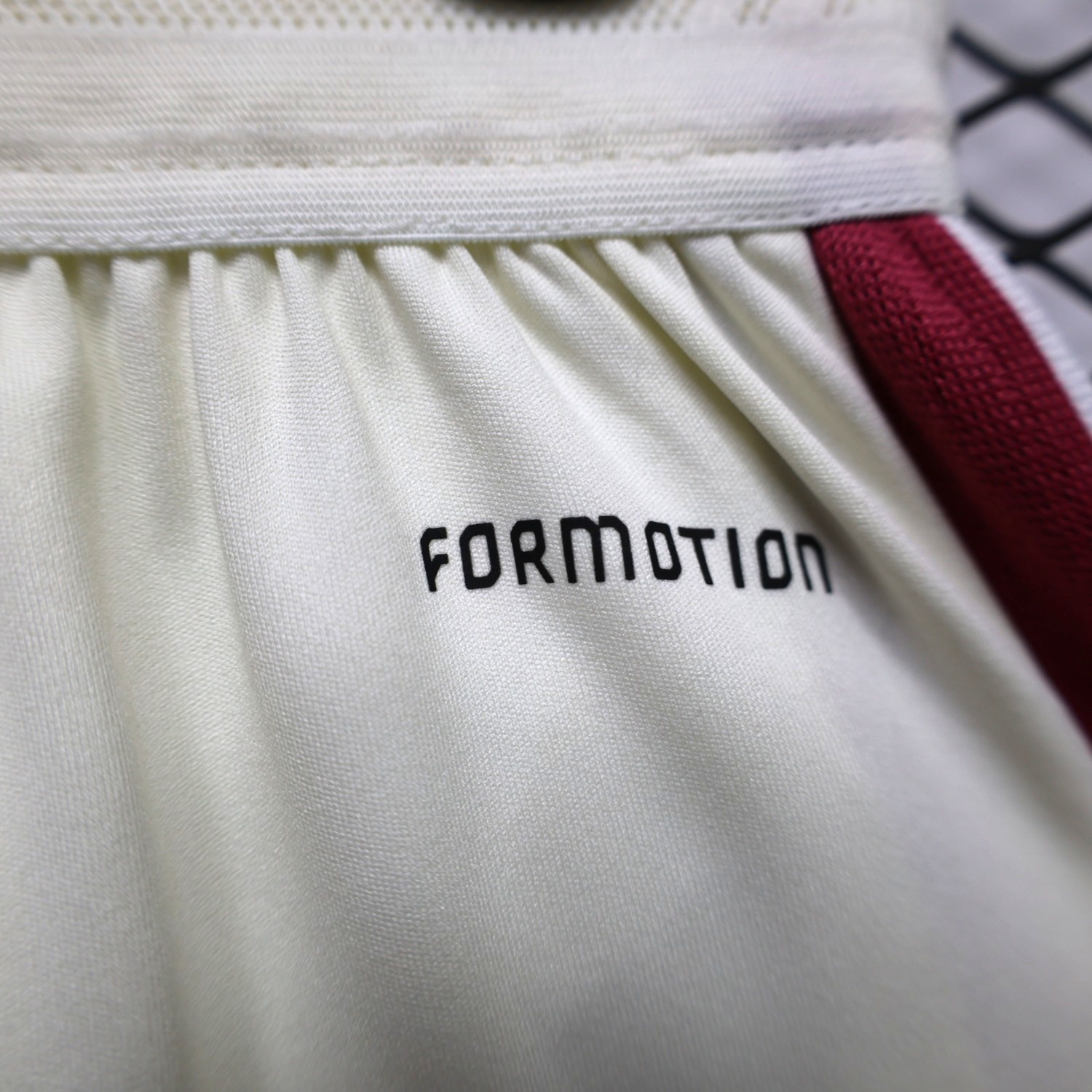 Real Madrid 26-27 White Burgundy Shorts - Player Version - UnitedFutballJersey