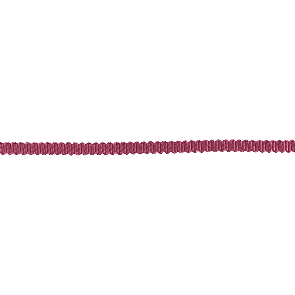 Amaranth Petersham Grosgrain Ribbon - 0.125