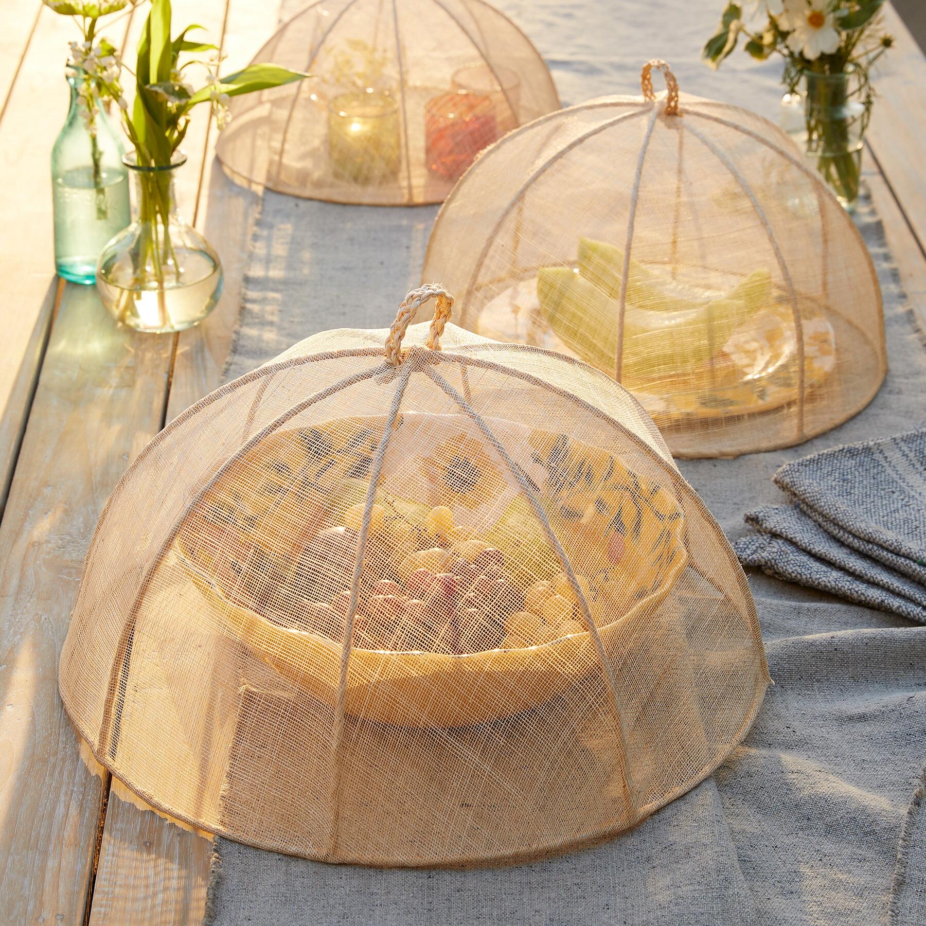 Large Sinamay Food Covers Set - Blair Catalog