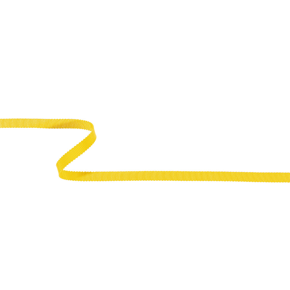 Yellow Recycled Polyester Petersham Grosgrain Ribbon - 6mm - Joann Fabrics