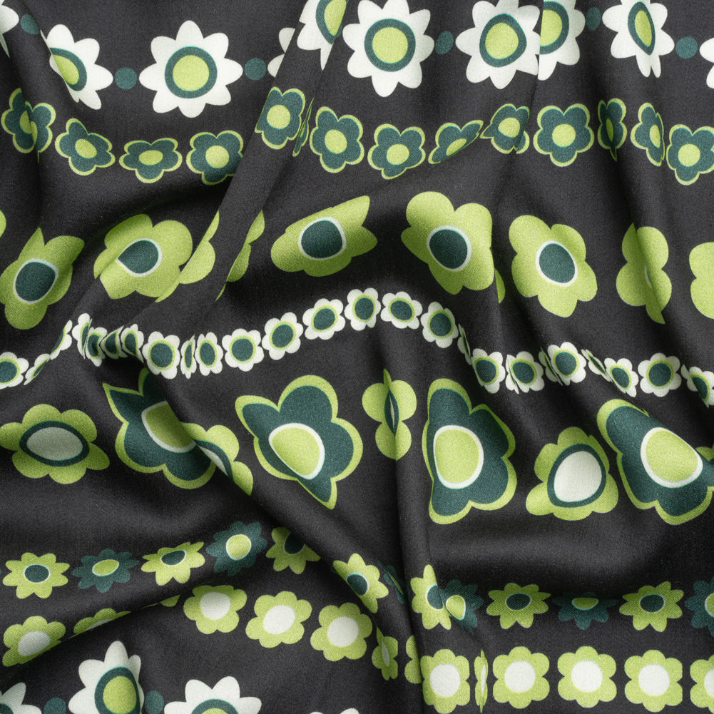 Mood Exclusive Green Grow As We Go Rayon Challis - Joann Fabrics