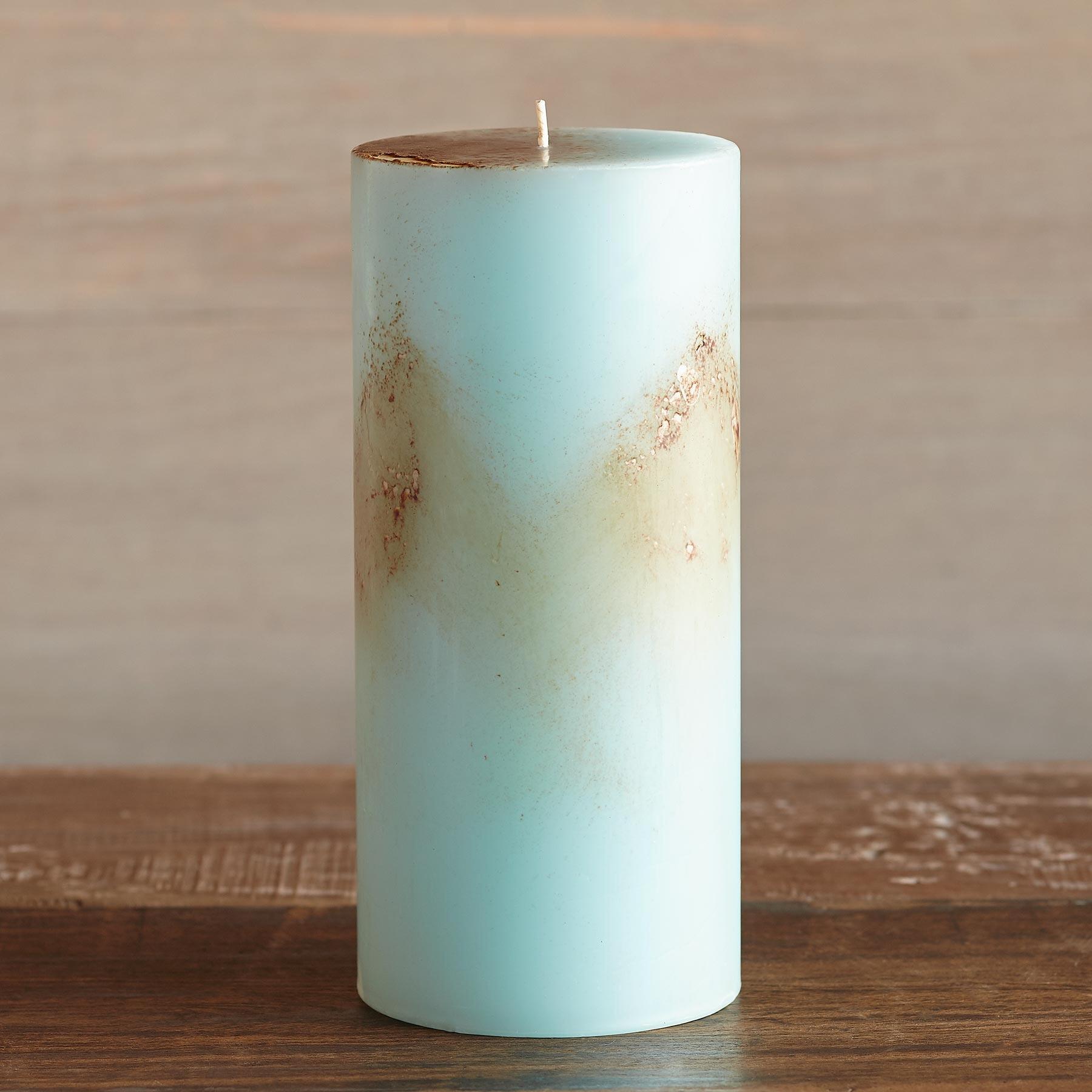 Antigua Single Wick Pillar Candle - Blair Catalog