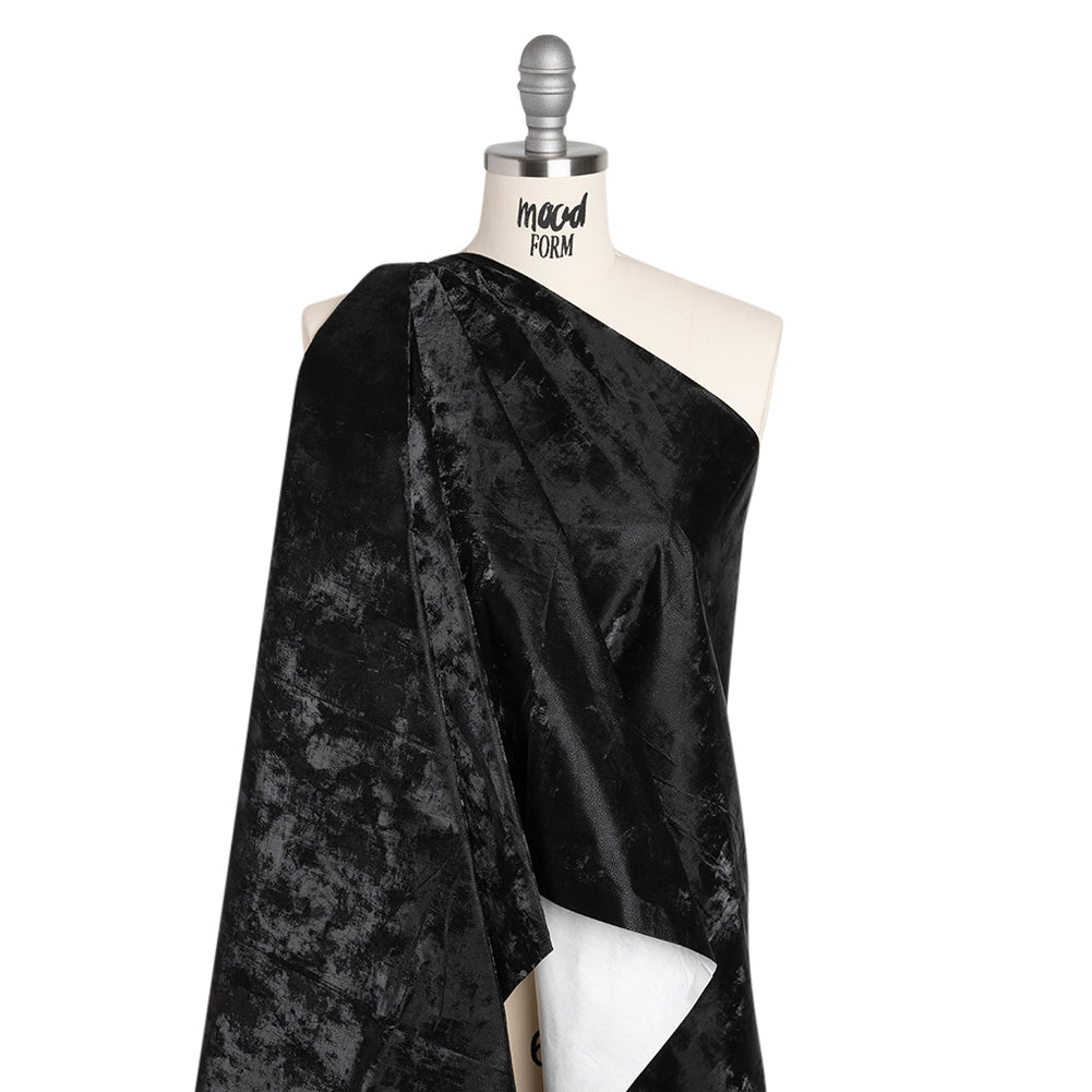 PU Coated Tyvek - Tactile Black Faux Leather Look - Joann Fabrics