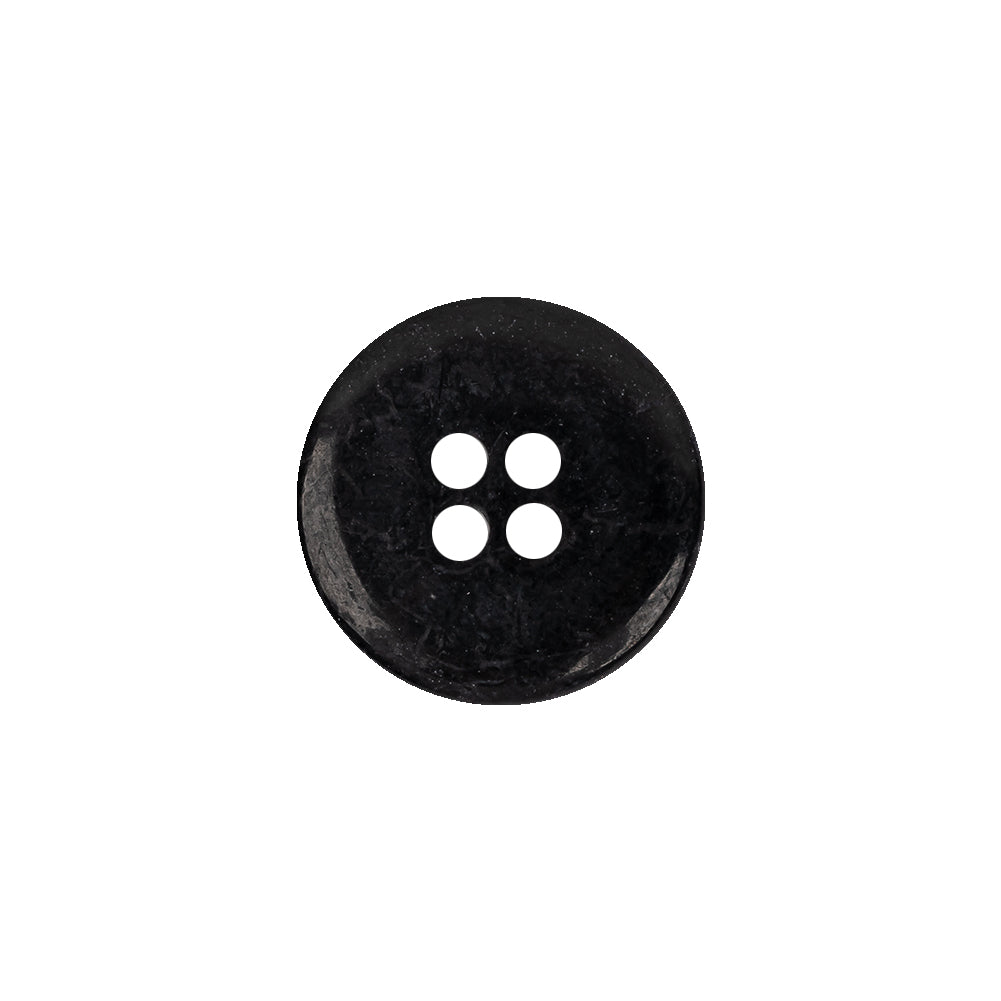 Gold and Black Narrow Rim 4-Hole Blazer Button - 25L/16mm - Joann Fabrics