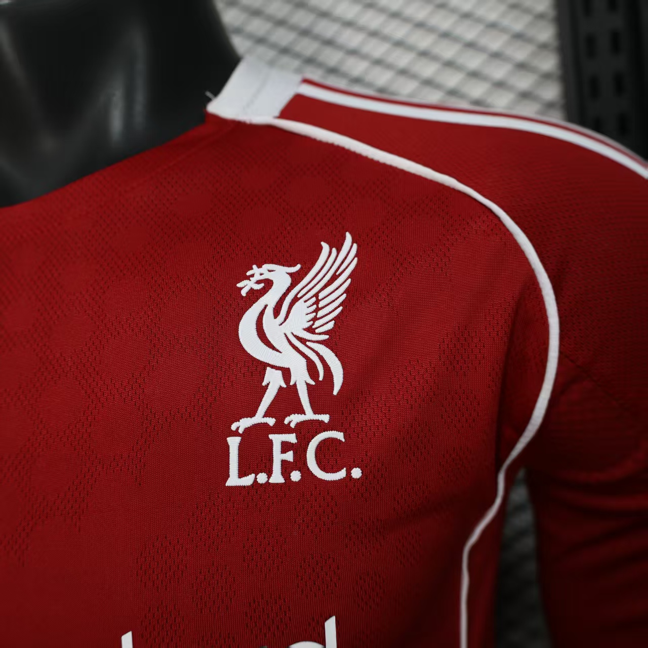 2025/2026 Long Sleeve Liverpool Home Player Version Football Shirt 1:1 Thai Quality