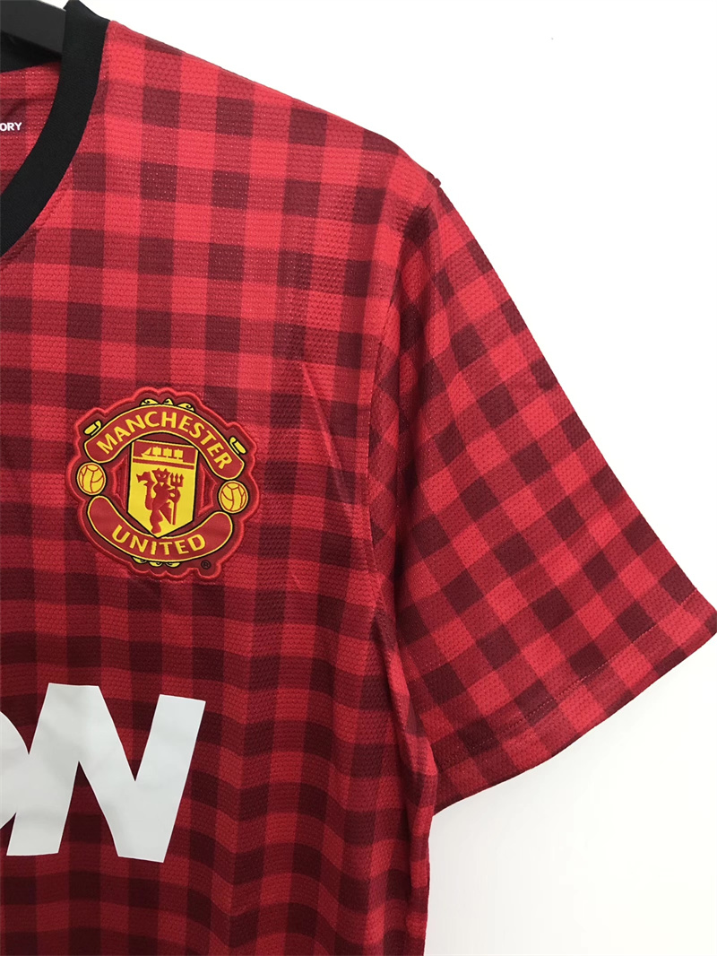 2012/2013 Retro Manchester United Home Football Shirt 1:1 Thai Quality