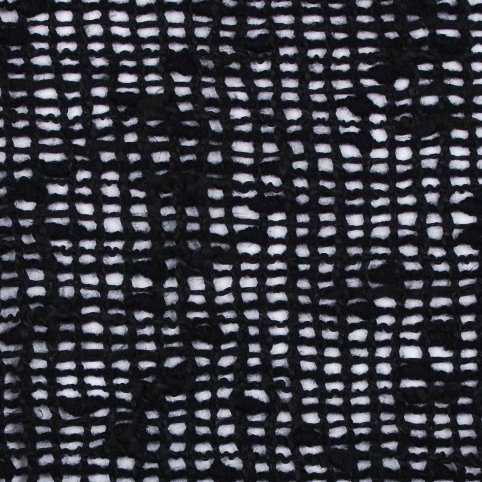 Italian Black Peekaboo Wool Blend - Joann Fabrics