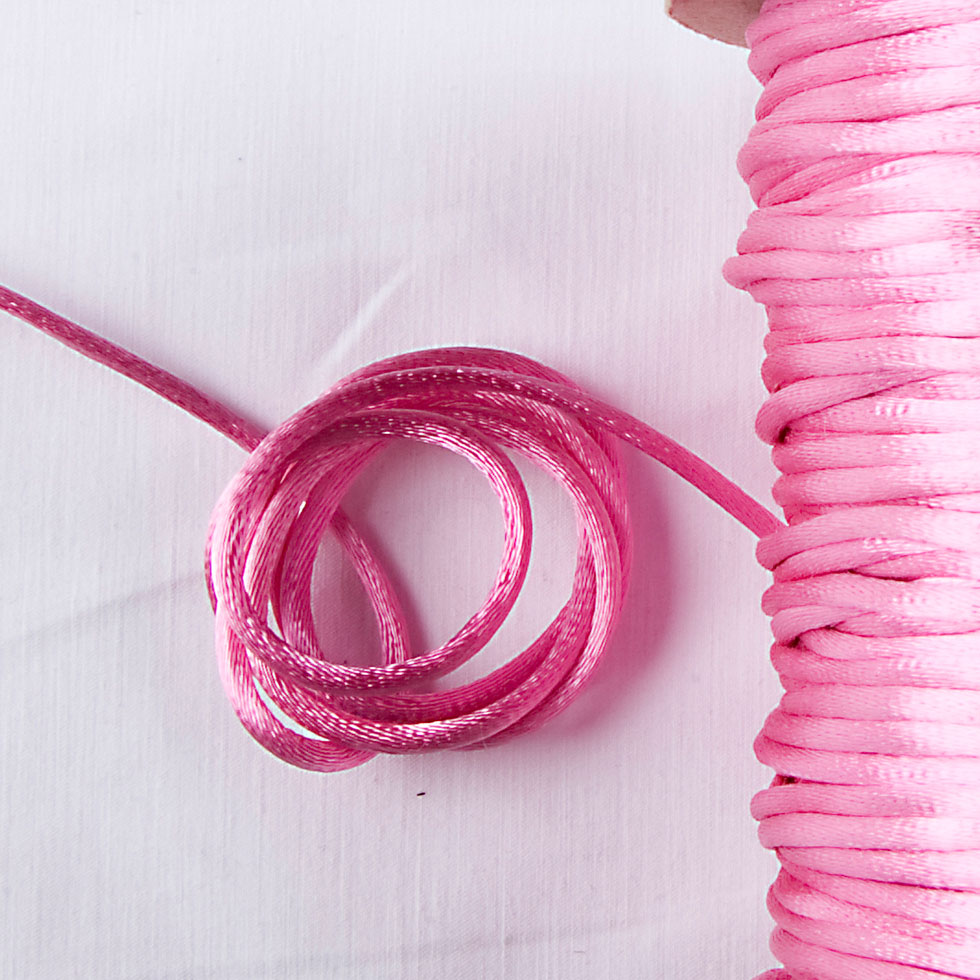 2mm Shocking Pink Rattail Cord - Joann Fabrics