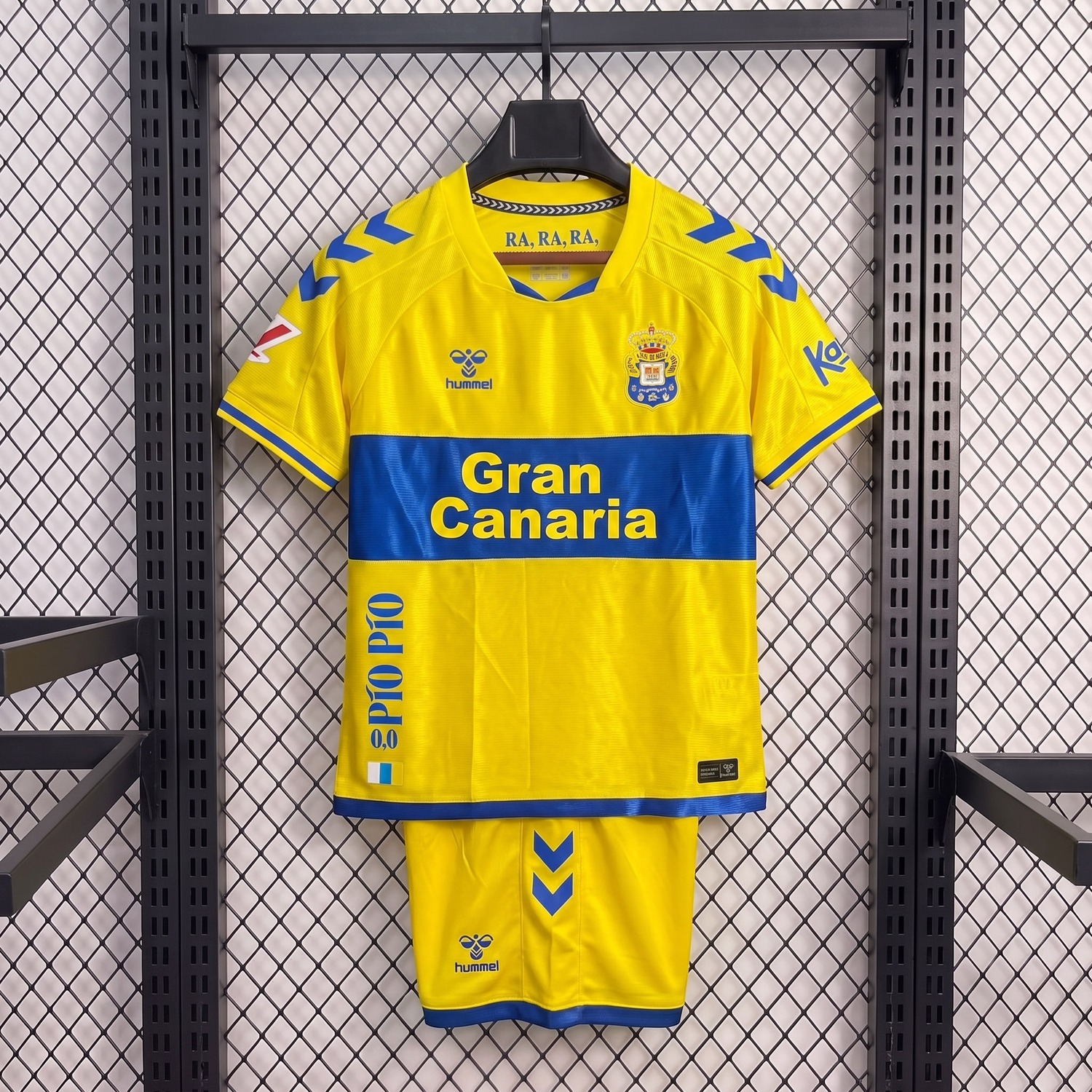 Las Palmas 26-27 Home Yellow Kids Kit - UnitedFutballJersey