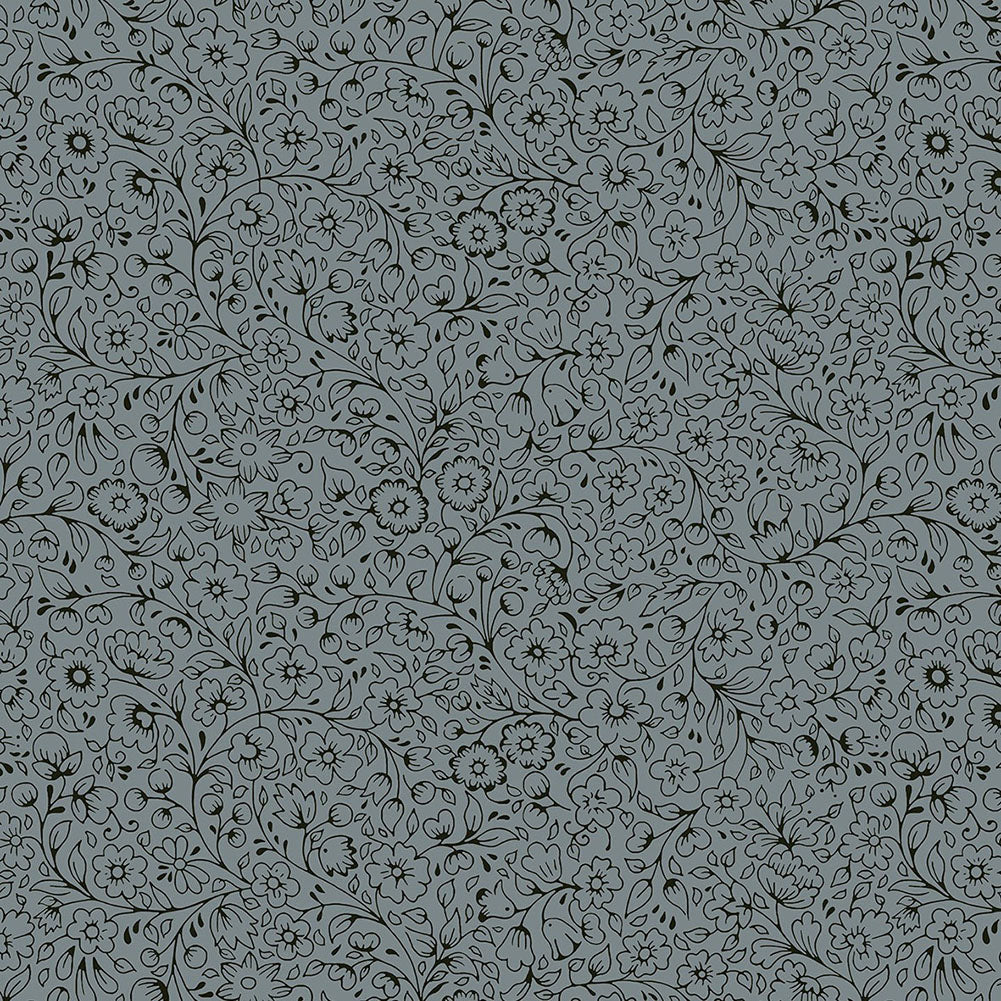 Liberty Art Fabrics Gray Garden Silhouette Lasenby Quilting Cotton - Joann Fabrics