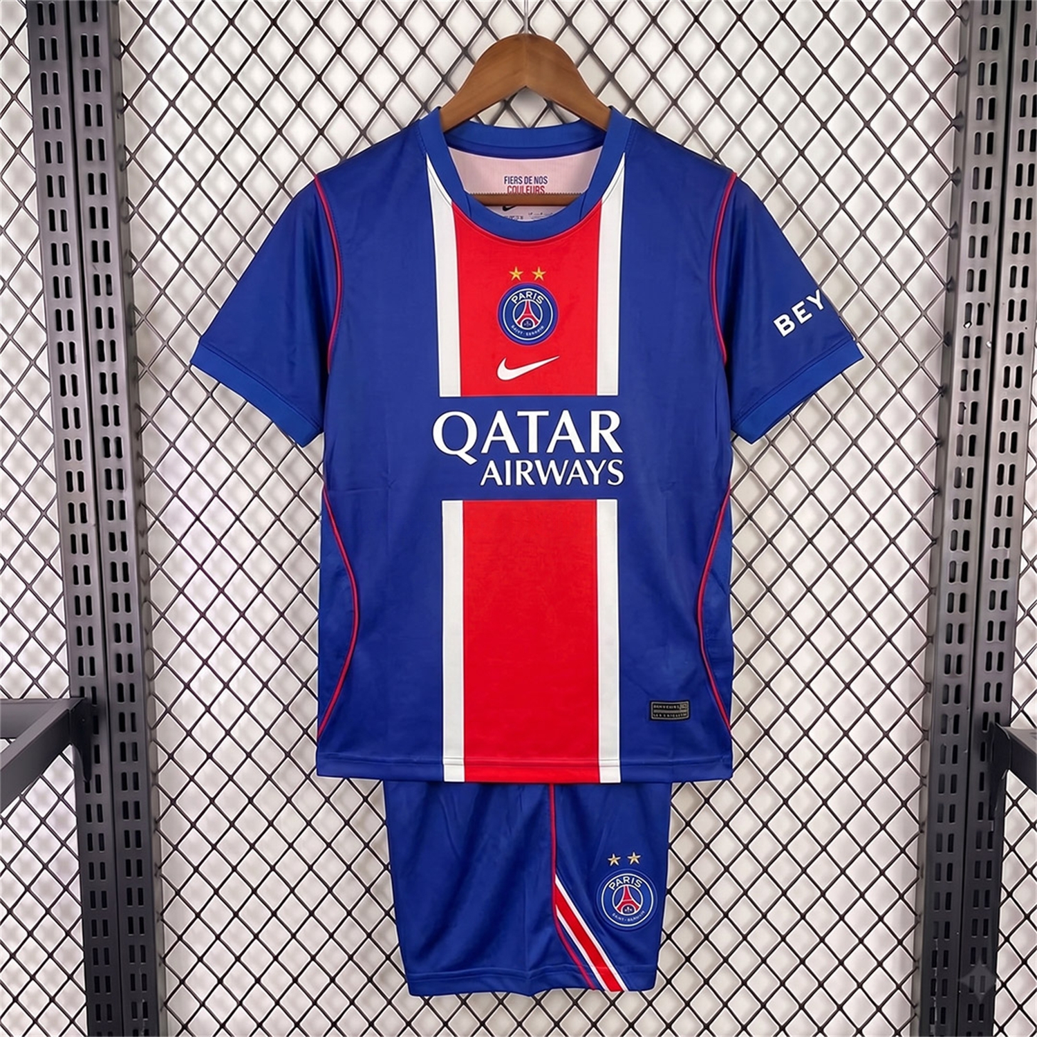 Paris Saint-Germain PSG 26-27 Home Two Stars Kids Kit - UnitedFutballJersey