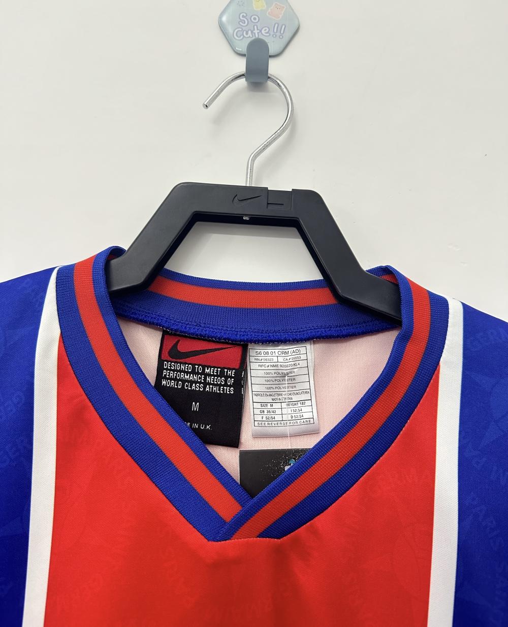 1995/1996 Retro Psg Paris Saint-Germain Home Football Shirt 1:1 Thai Quality
