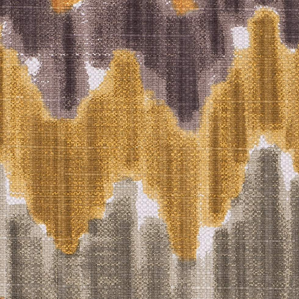 Orange/Green Flamestitch Cotton-Blend Woven - Joann Fabrics