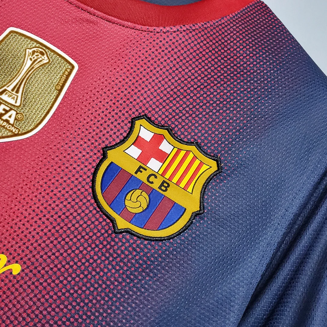 2012/2013 Retro Barcelona Home Jersey