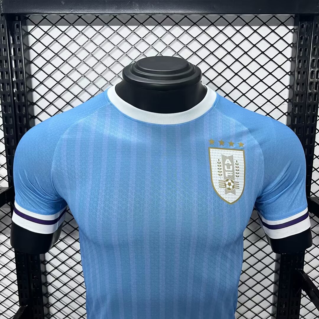 2024-2025 Player Version Uruguay National Team Home Football Shirt