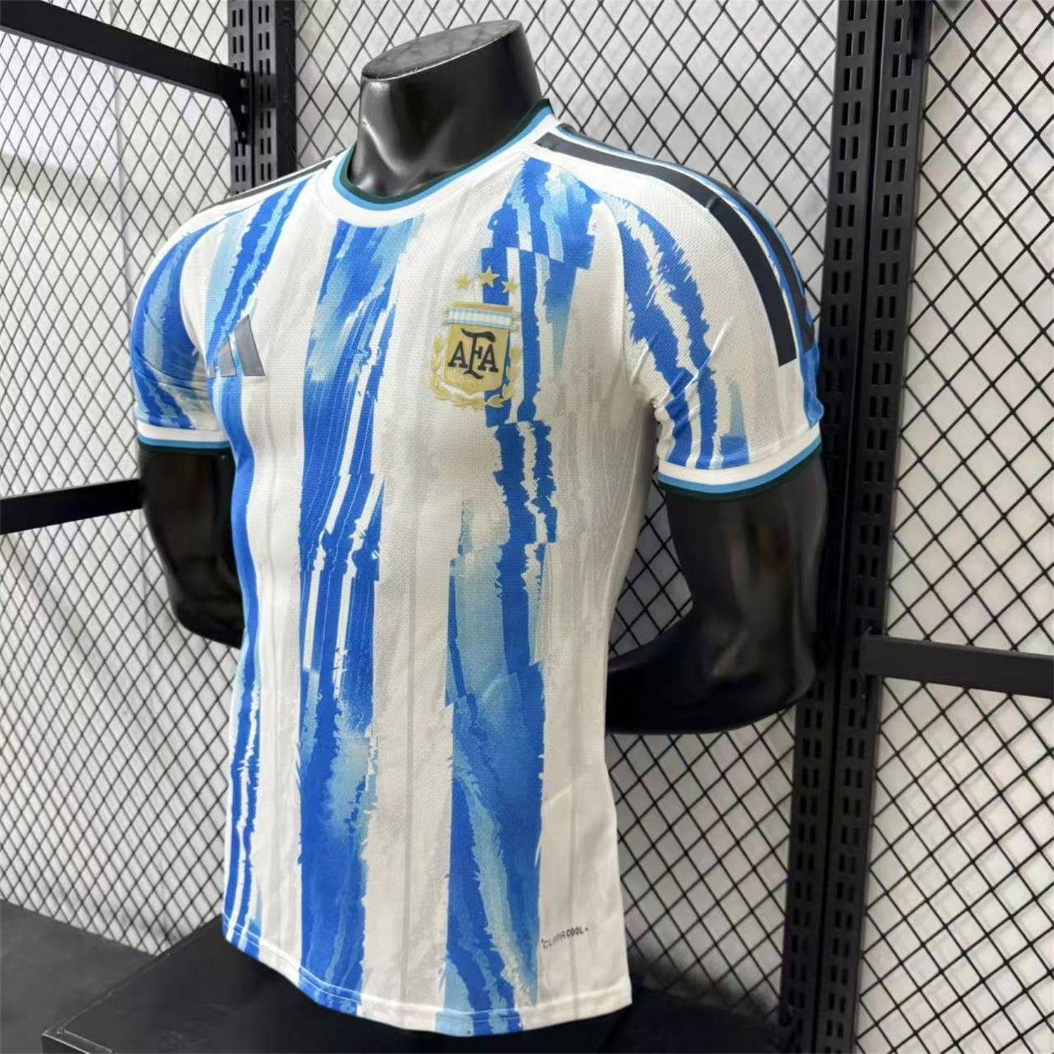 Argentina 2026 Blue And White Twill Special Jersey - Player Version - UnitedFutballJersey