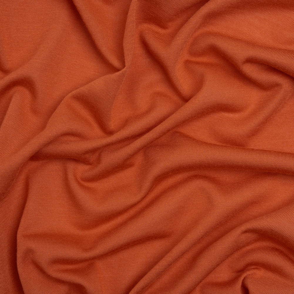 Polyester Jersey - Dark Orange - Designer Deadstock - Joann Fabrics