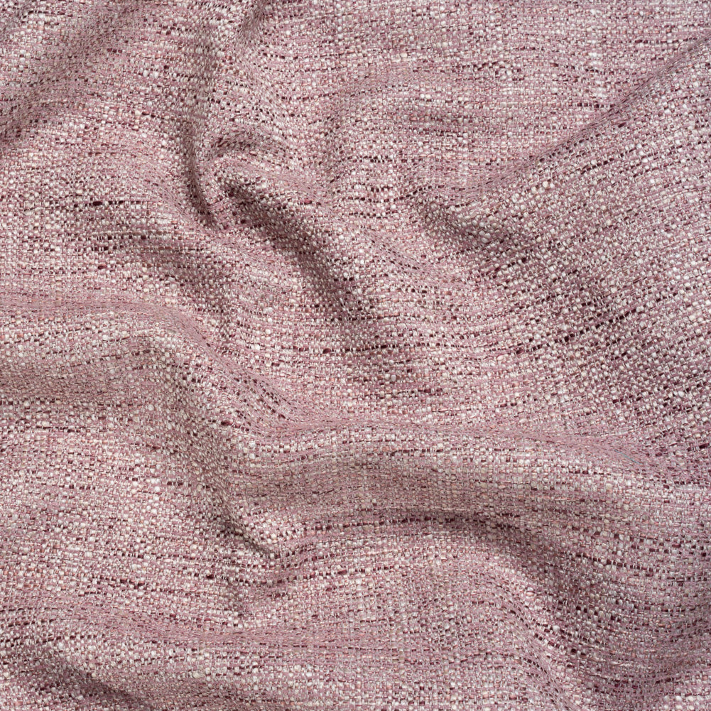 Tweed Upholstery Woven with Latex Backing - Mauve - Heath Collection - Joann Fabrics