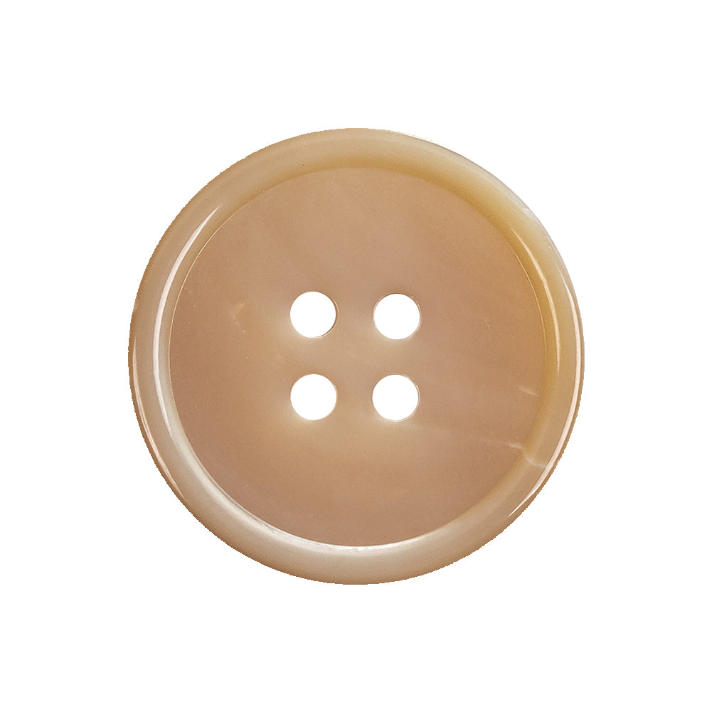 Apricot Cream 4 Hole Shell Button - 40L/25.5mm - Joann Fabrics