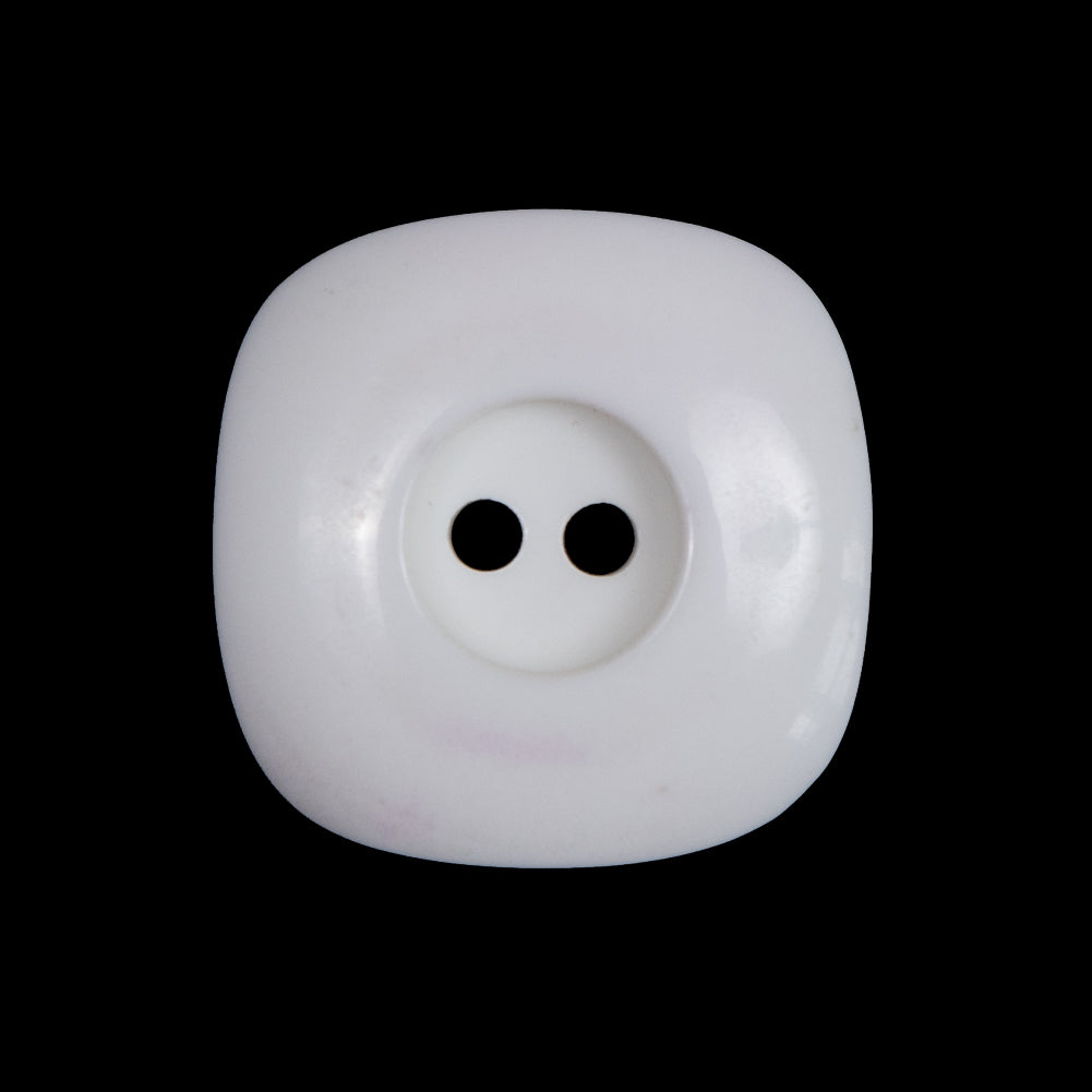 White Plastic Two-Hole Button - 40L/25.5mm - Joann Fabrics