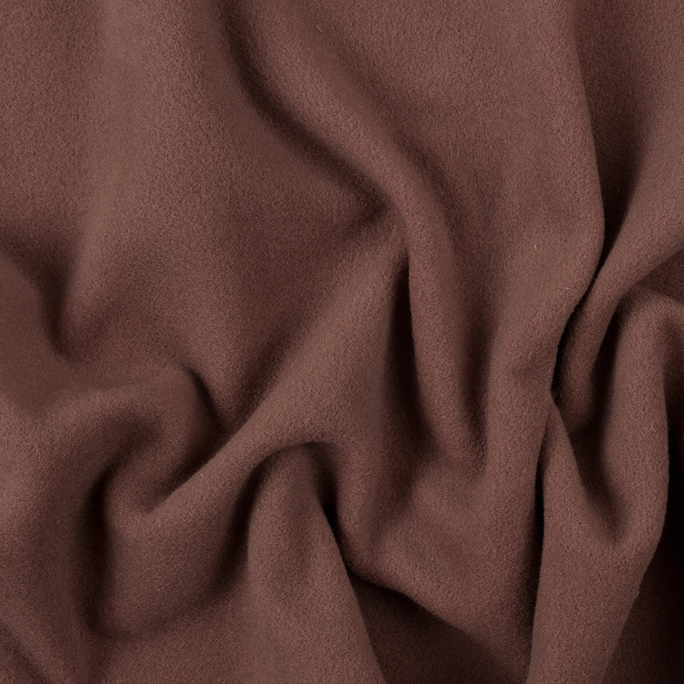Wool and Cashmere Coating Made in Italy - Brown - Alberini Collection - Joann Fabrics
