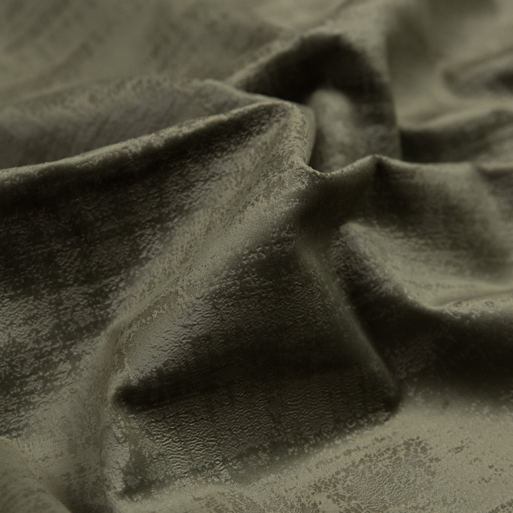Embossed Textured Velvet - Olive - British Imported - Joann Fabrics