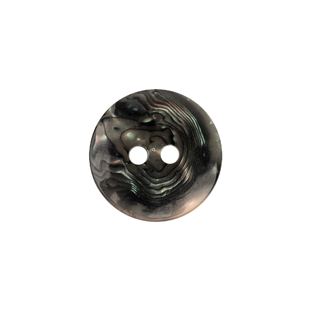 Italian Seaweed Swirls 2-Hole Rolled Rim Plastic Button - 28L/18mm - Joann Fabrics
