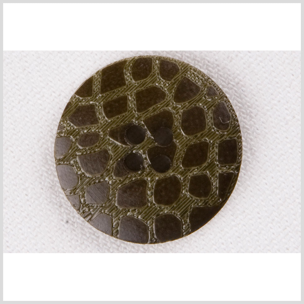 Multi-Green 4-Hole Plastic Button - 28L/18mm - Joann Fabrics