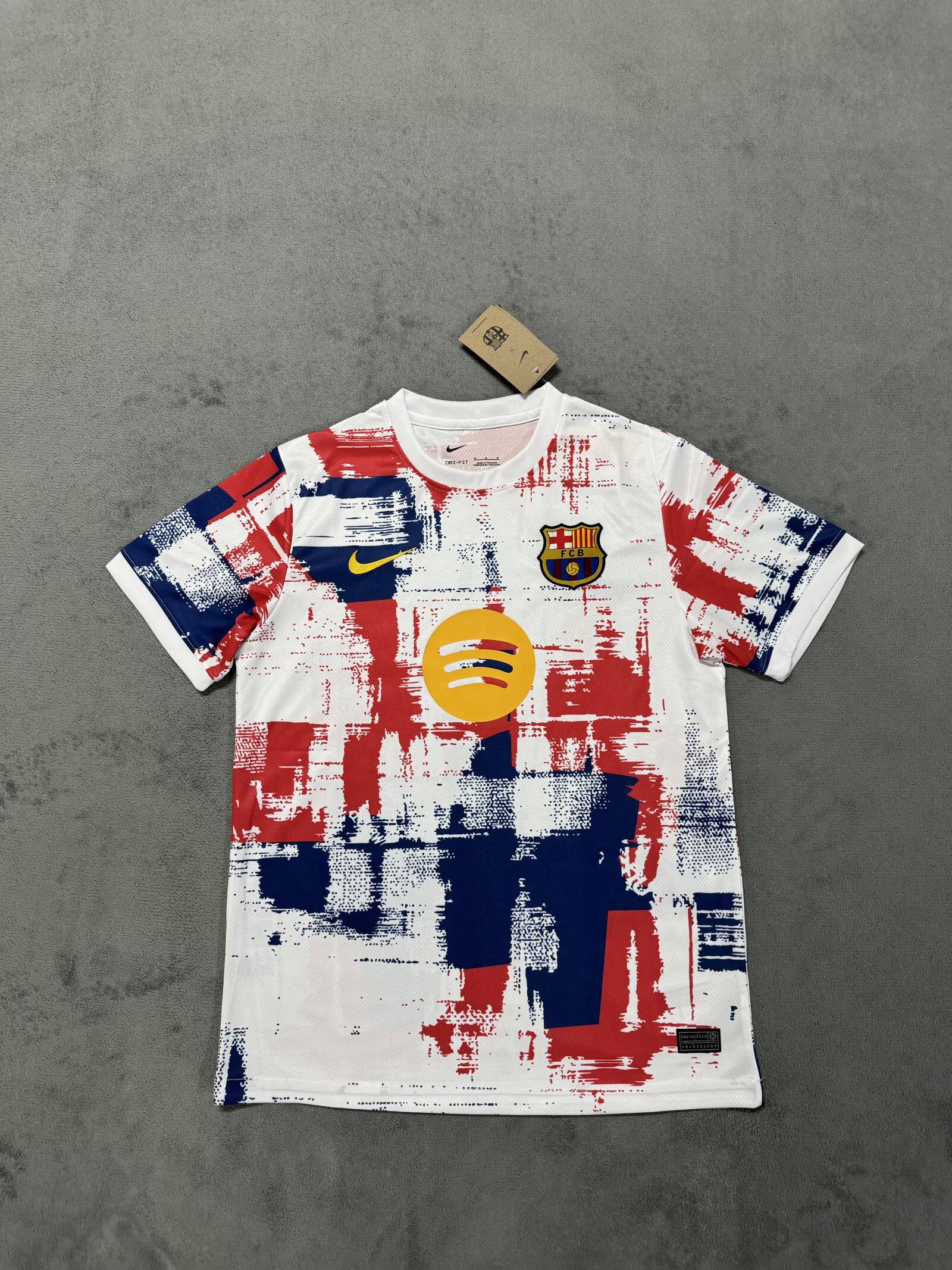 2025/2026 Barcelona Special Edition Blue-white-Red Football Jersey 1:1 Thai Quality