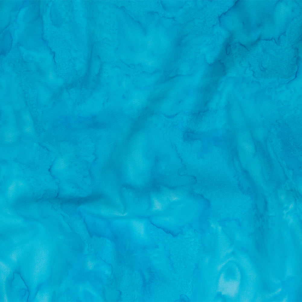 Island Batiks Foundation Basics Pool Abstract Quilting Cotton - Joann Fabrics
