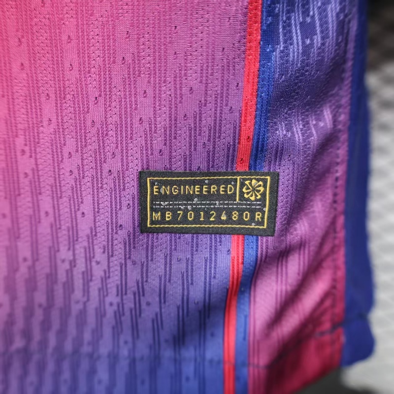 2025/2026 Player Version Barcelona Home No Ads Football Jersey 1:1 Thai Quality