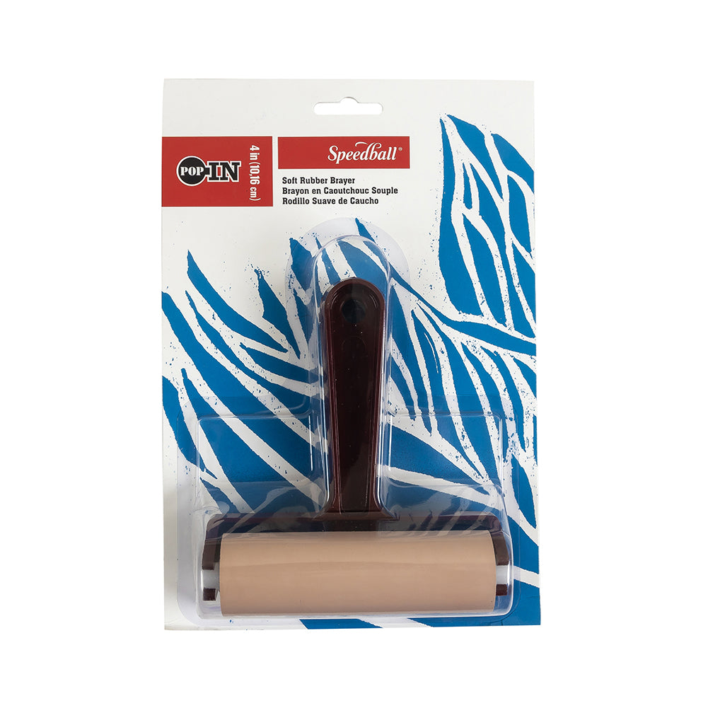 Speedball Soft Rubber Brayer 4