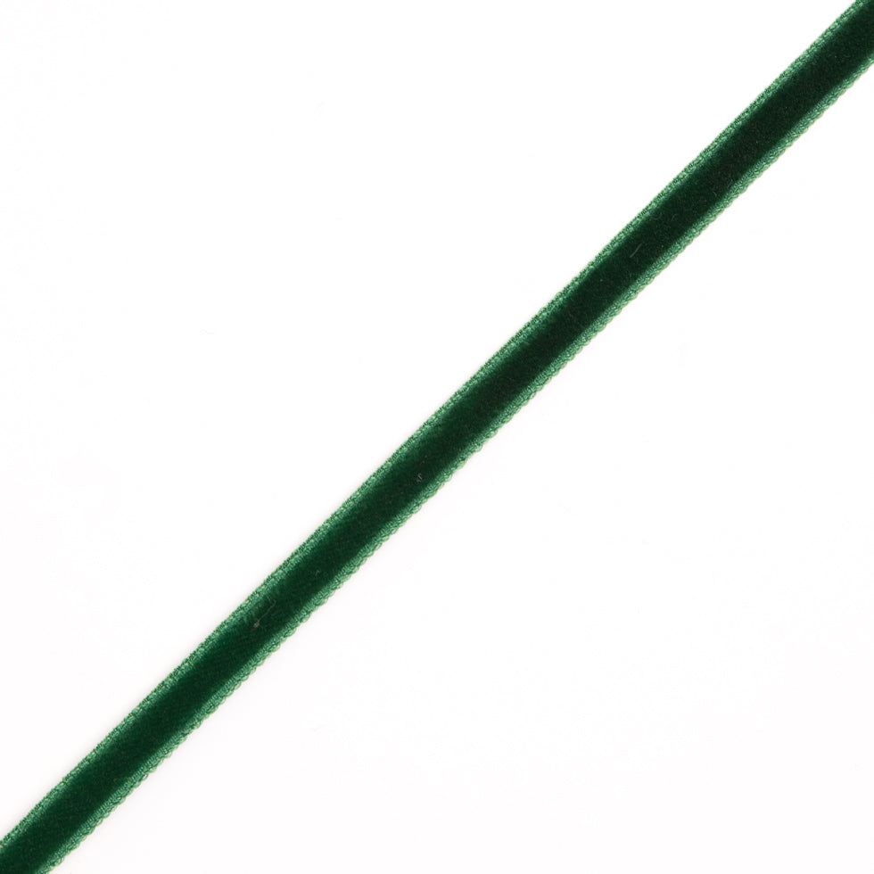 Single Faced Velvet Ribbon Made in Italy - 1/8