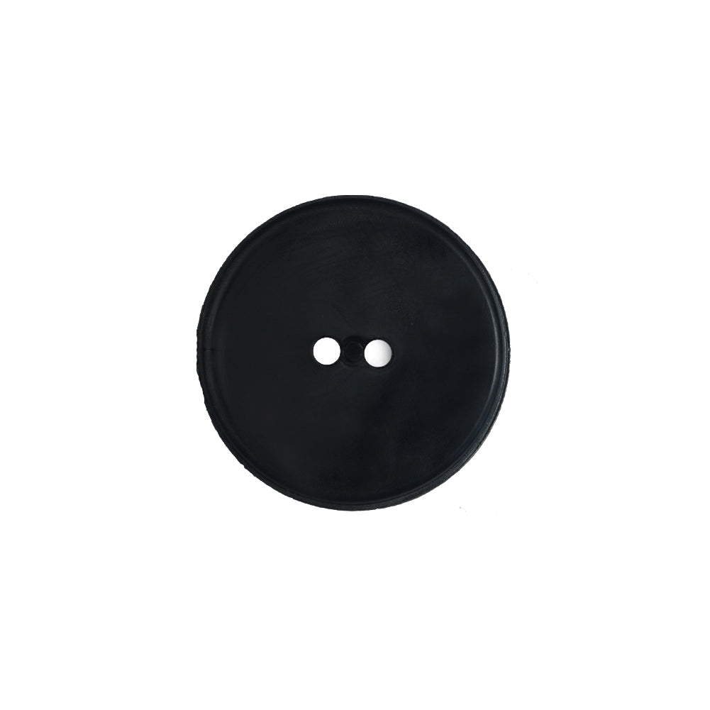 Italian Black 2-Hole Plastic Button - 30L/19mm - Joann Fabrics