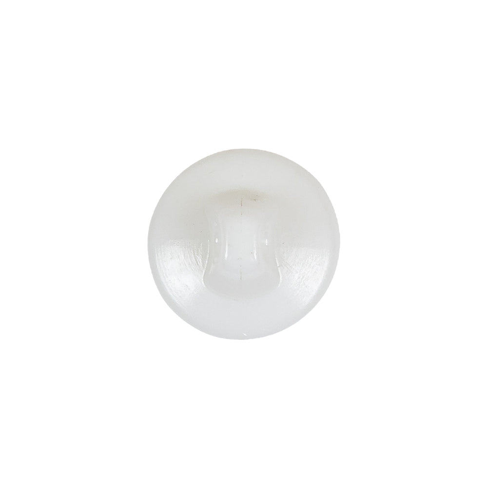 Italian White Concave Floral Molded Shank Back Plastic Button - 24L/15mm - Joann Fabrics