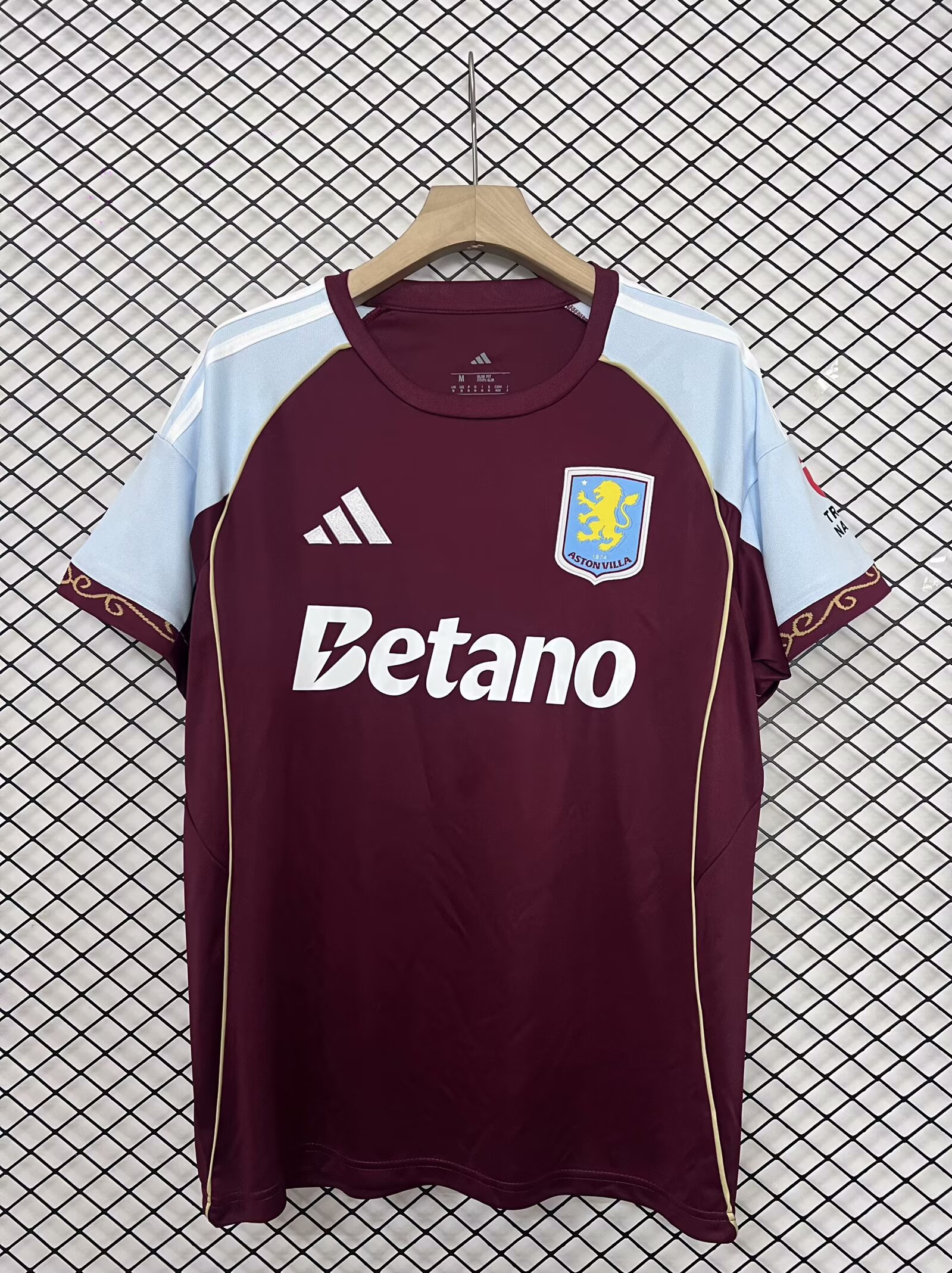 2025/2026 Aston Villa Home Football Shirt 1:1 Thai Quality