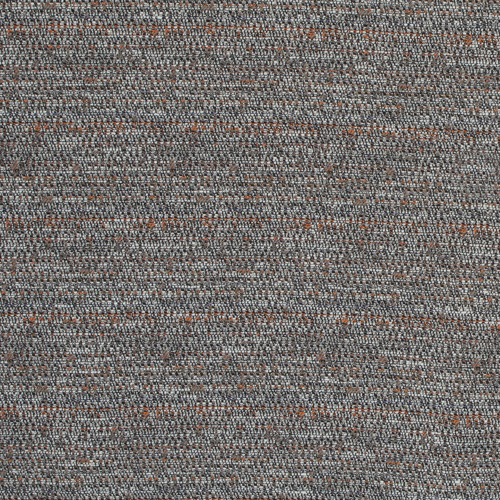 Truffle, Orange and White Cotton Tweed - Joann Fabrics