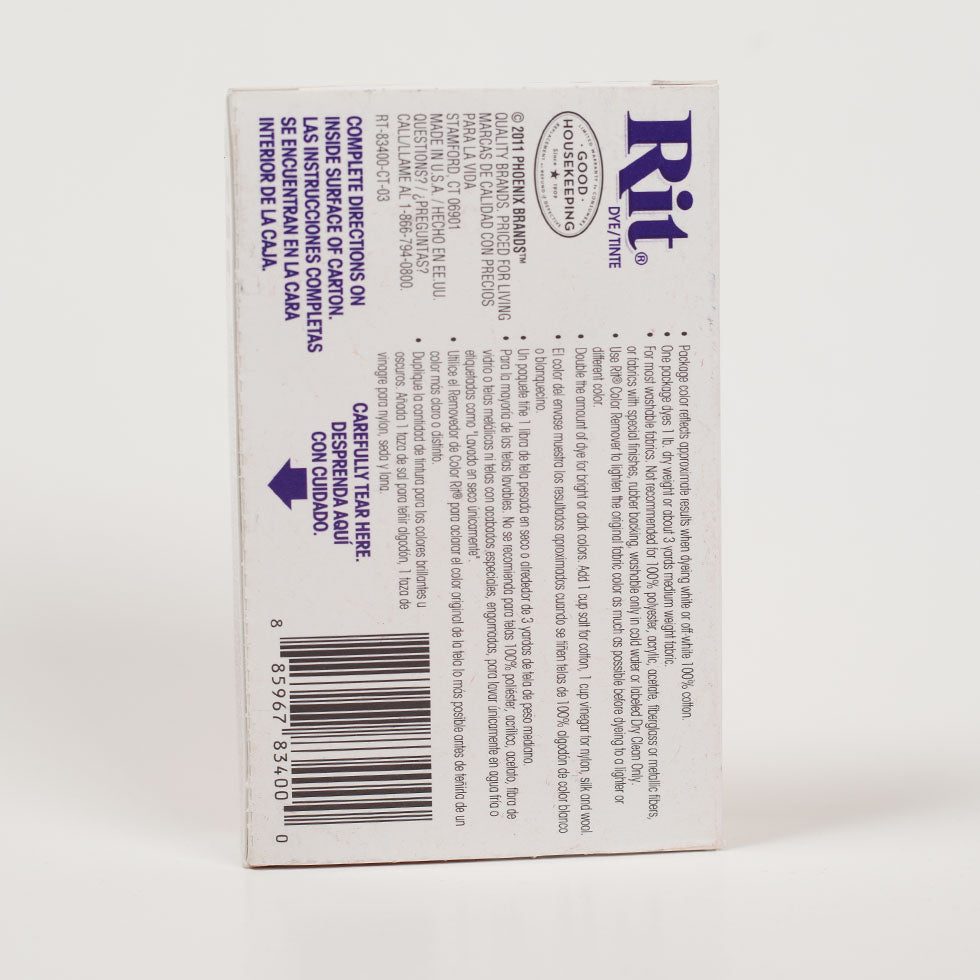 Rit All-Purpose Box Fabric Dye - Lemon - 1 1/8oz - Joann Fabrics