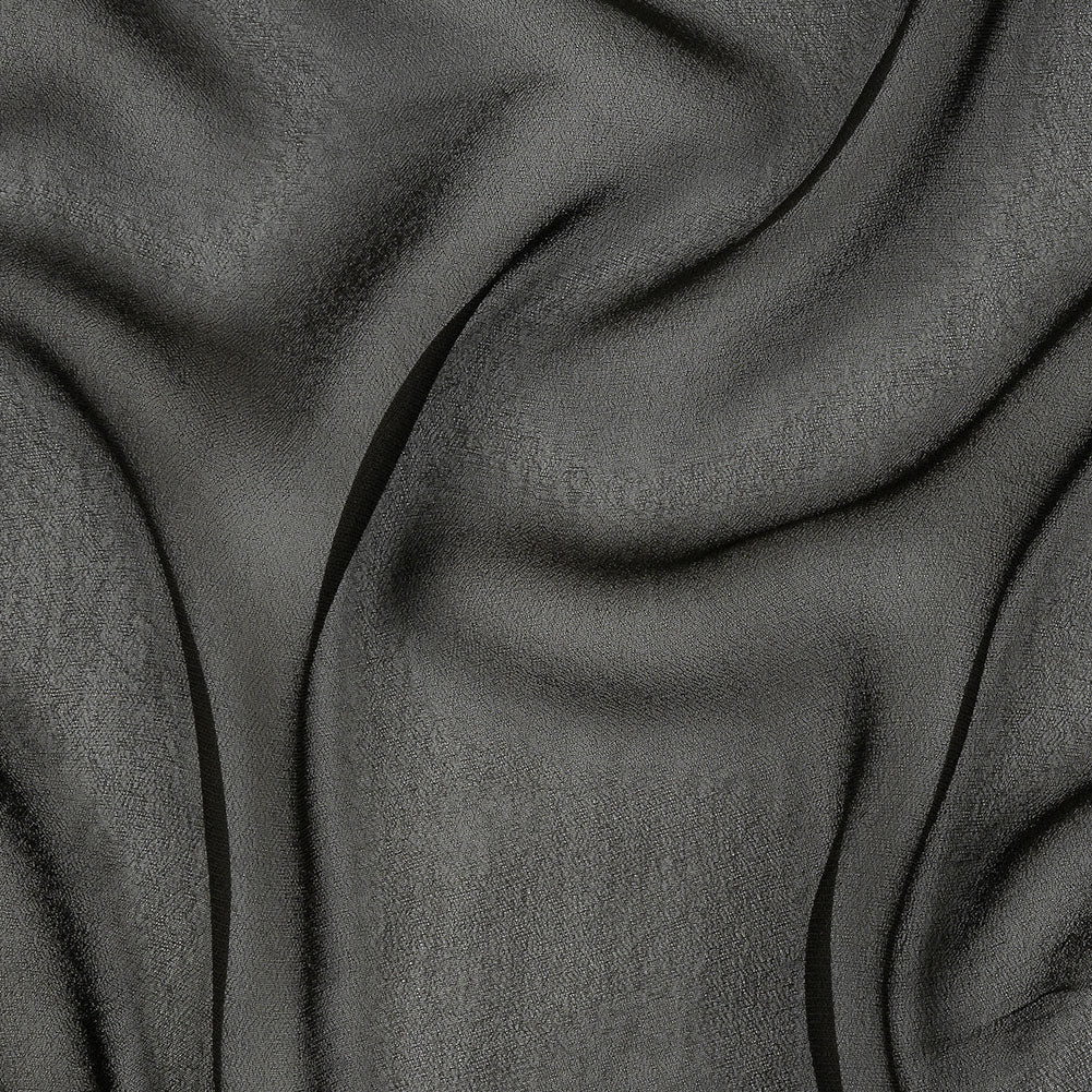 Famous Australian Designer Black Viscose Georgette - Joann Fabrics