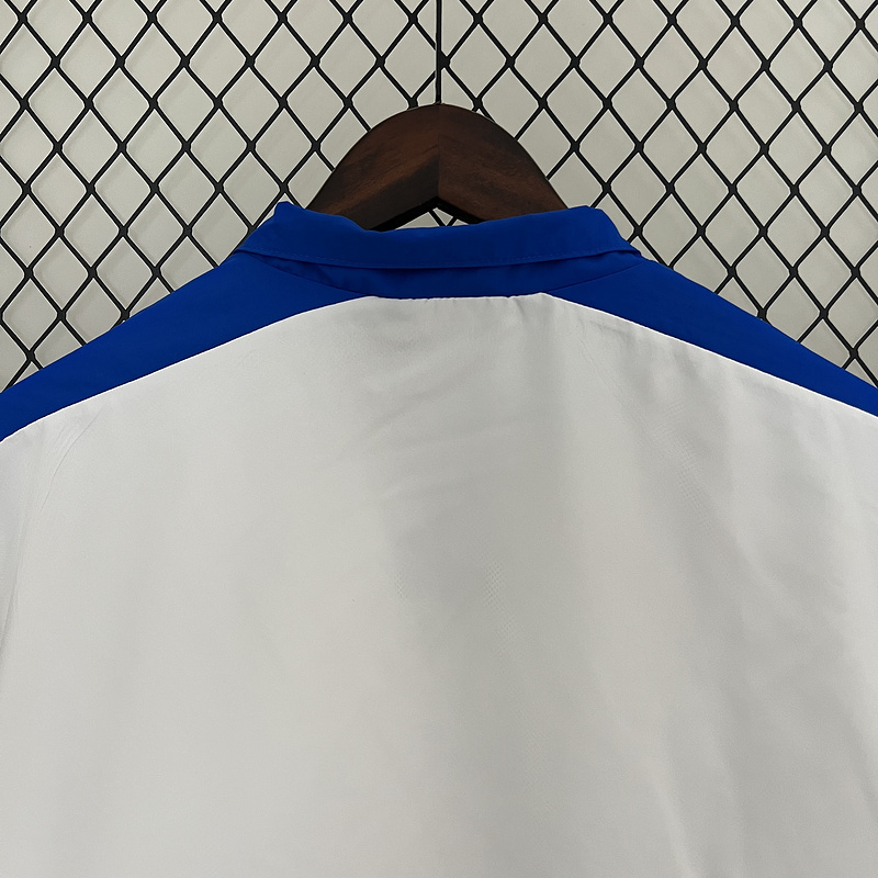 2024 Brazil National Team Windbreaker White And Blue