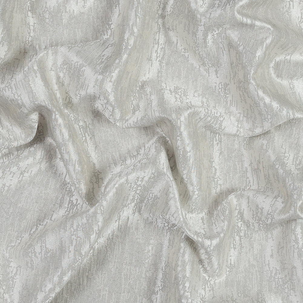 Satin-Face Jacquard - Dove Crackle - British Imported - Joann Fabrics