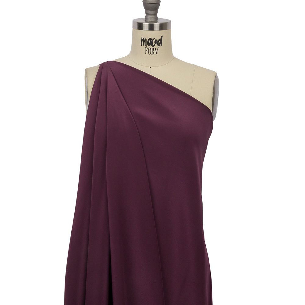 Silk Crepe de Chine - Eggplant - Premium Collection - Joann Fabrics