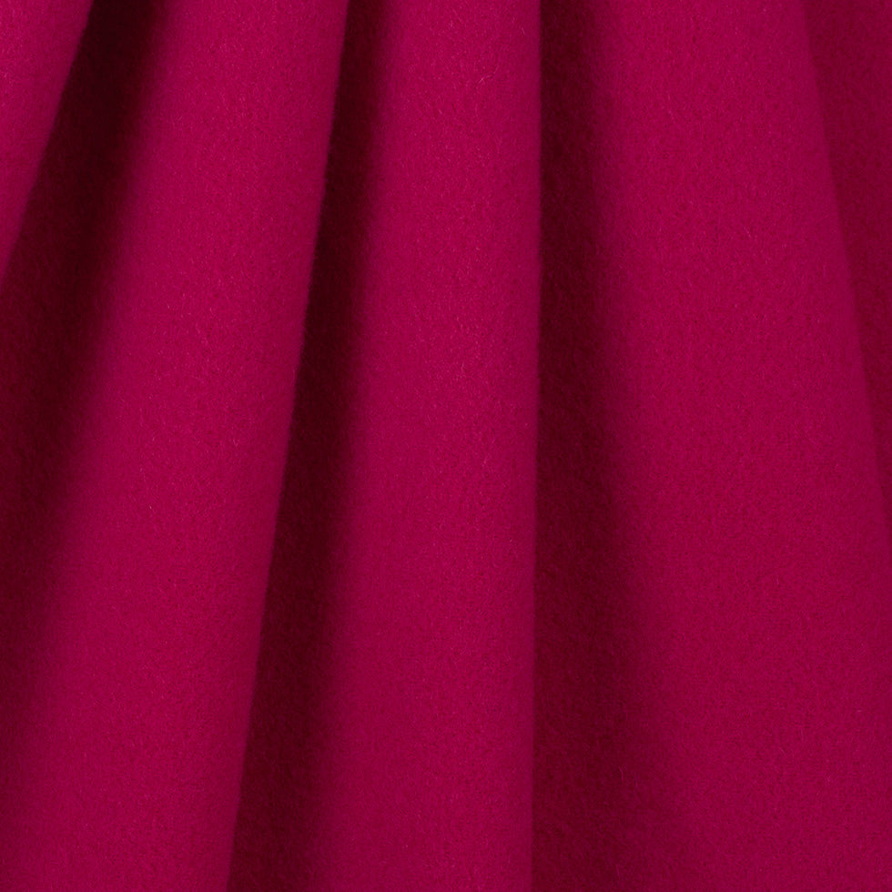 Wool/Cashmere Coating - Fuchsia, Made in Italy - Alberini Collection - Joann Fabrics