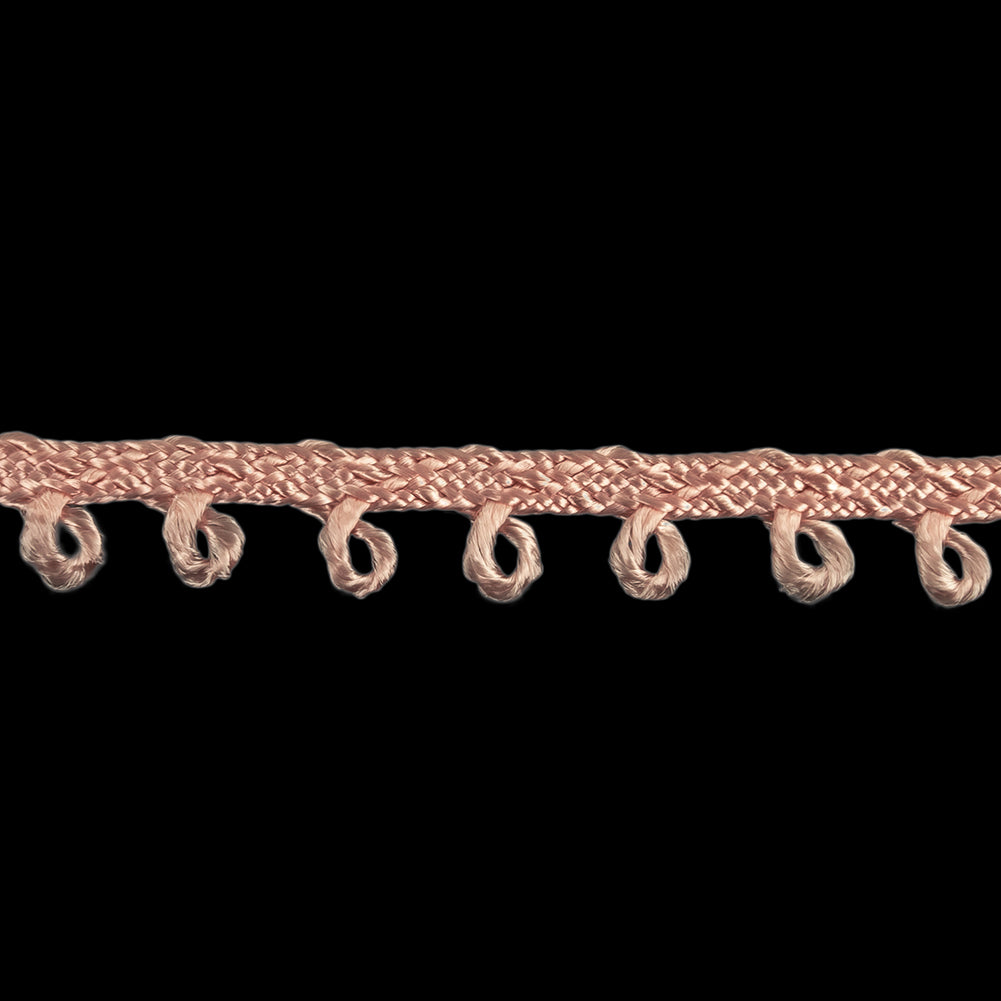 Chintz Rose Picot Edged Cotton Blend Braided Trim - 0.1875